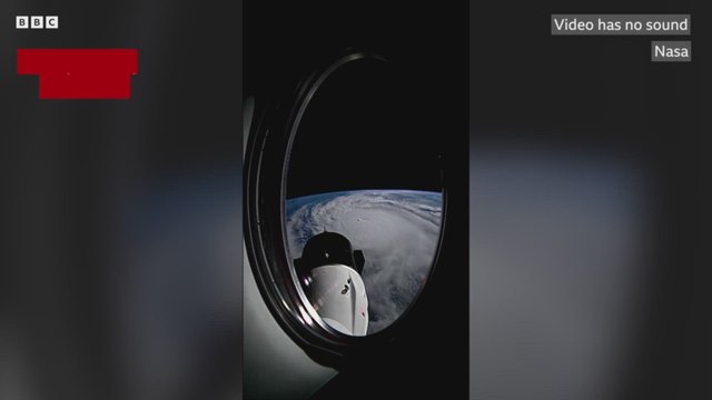 El drama dentro de la cabina de un avión en pleno huracán Milton