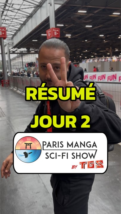 Résumé Jour 2 @parismangascifishow !✨ #ParisManga #manga #Expo #TeamEQ #Conventions #Dailyvlog