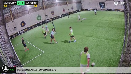 But de Mickael A - EMIGRANTES FC