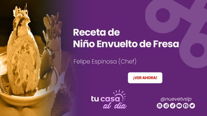 Receta de Niño Envuelto de Fresa