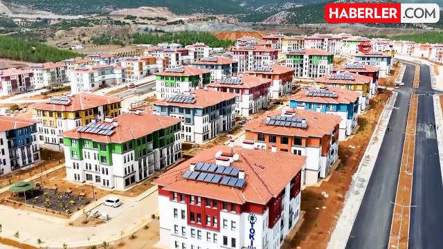 Gaziantep'te Deprem Konutları Teslim Edilmeye Başlandı