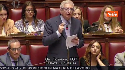 Salario minimo, Foti (FdI): "Governo giallorosso aveva numeri, ma non l'ha approvato"