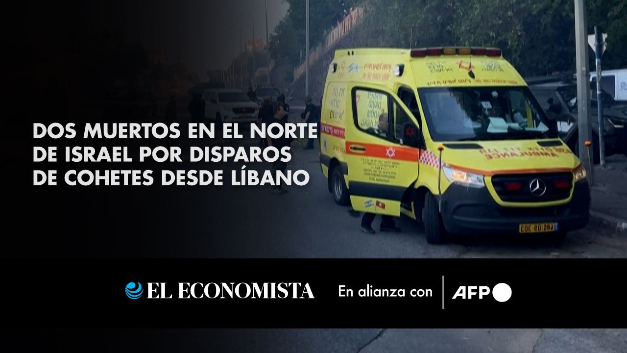 Dos muertos en el norte de Israel por disparos de cohetes desde Líbano
