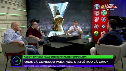 "2025 JÁ COMEÇOU PARA NÓS, O ATLÉTICO-GO JÁ CAIU", AFIRMA O PRESIDENTE DO CLUBE