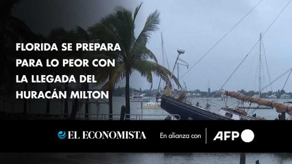 Florida se prepara para lo peor con la llegada del huracán Milton