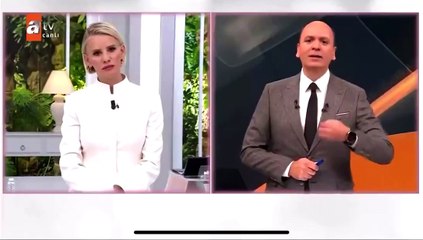 Sunucu Cem Öğretir'in canlı yayında burnu kanadı