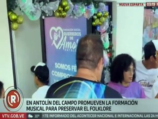 Guerreros de Antolín promueven la formación musical y cultural en Nueva Esparta