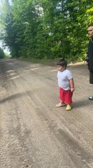 Kids Falls into Puddle of Mud