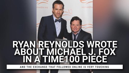 Ryan Reynolds Posted A Touching Tribute To Michael J. Fox