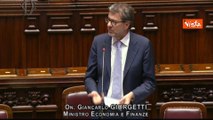 Giorgetti: ?Inverno demografico incide negativamente su crescita Pil?