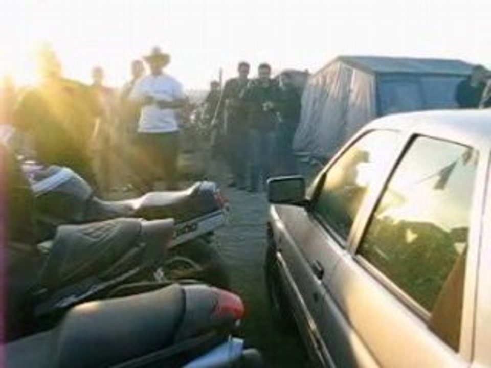 le mans 2008 . Légere rupture .