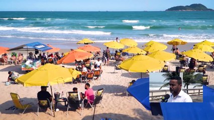 Guarujá conquista 15ª Bandeira Azul consecutiva na Praia do Tombo; Confira!