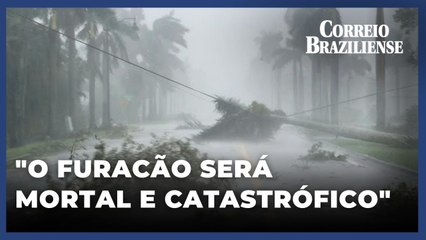 "O furacão será mortal e catastrófico", alertou Deanne Criswell, chefe da Agência Federal de Gestão de Emergências