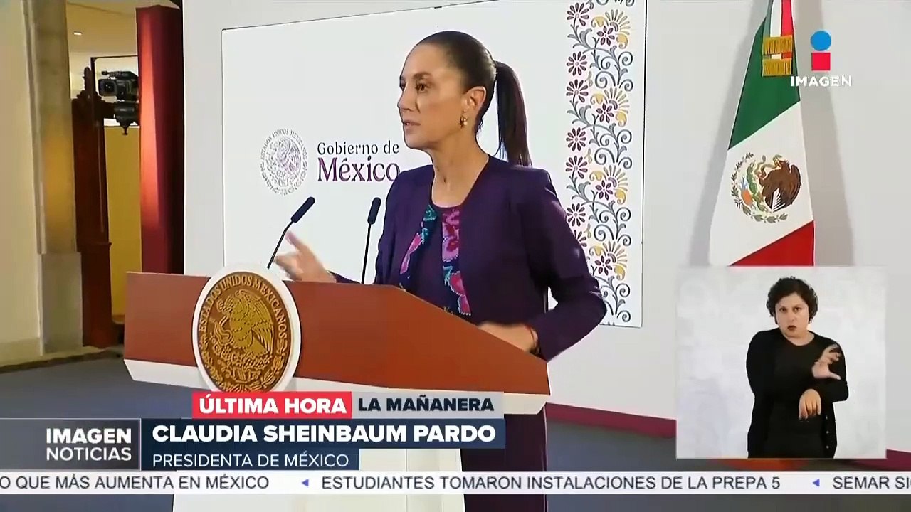 Claudia Sheinbaum habla sobre la relación de México con Estados Unidos