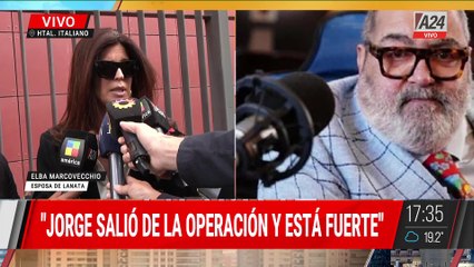 LANATA EN ESTADO CRÍTICO: HABLA ELBA MARCOVECCHIO