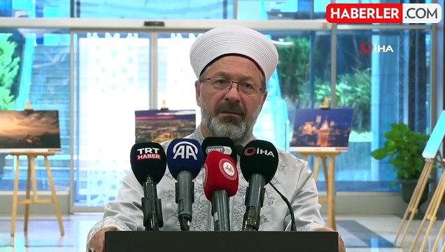 Diyanet İşleri Başkanı Erbaş: 'Camiler Müslüman hayatının merkezi'