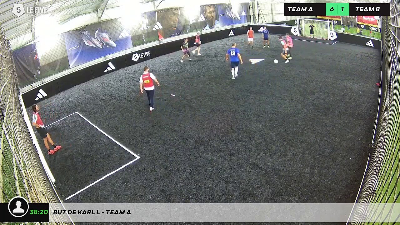 But de Karl L - Team A