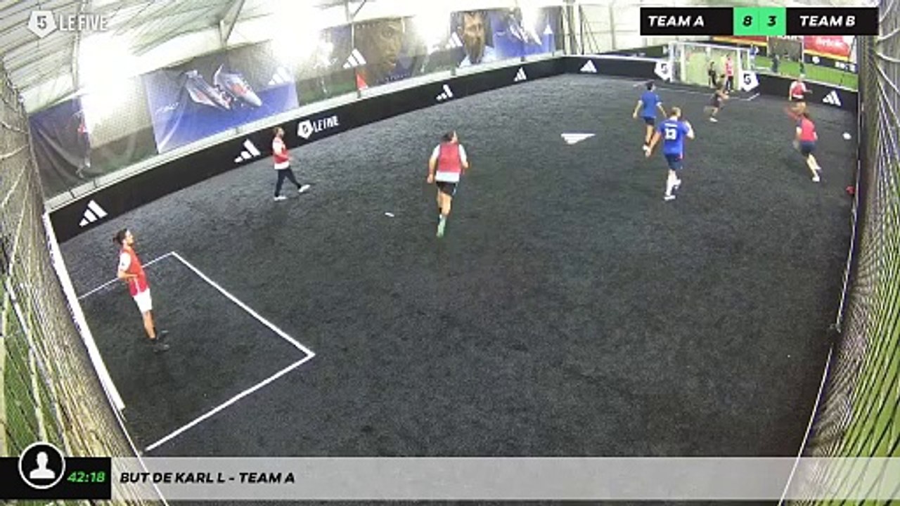 But de Karl L - Team A