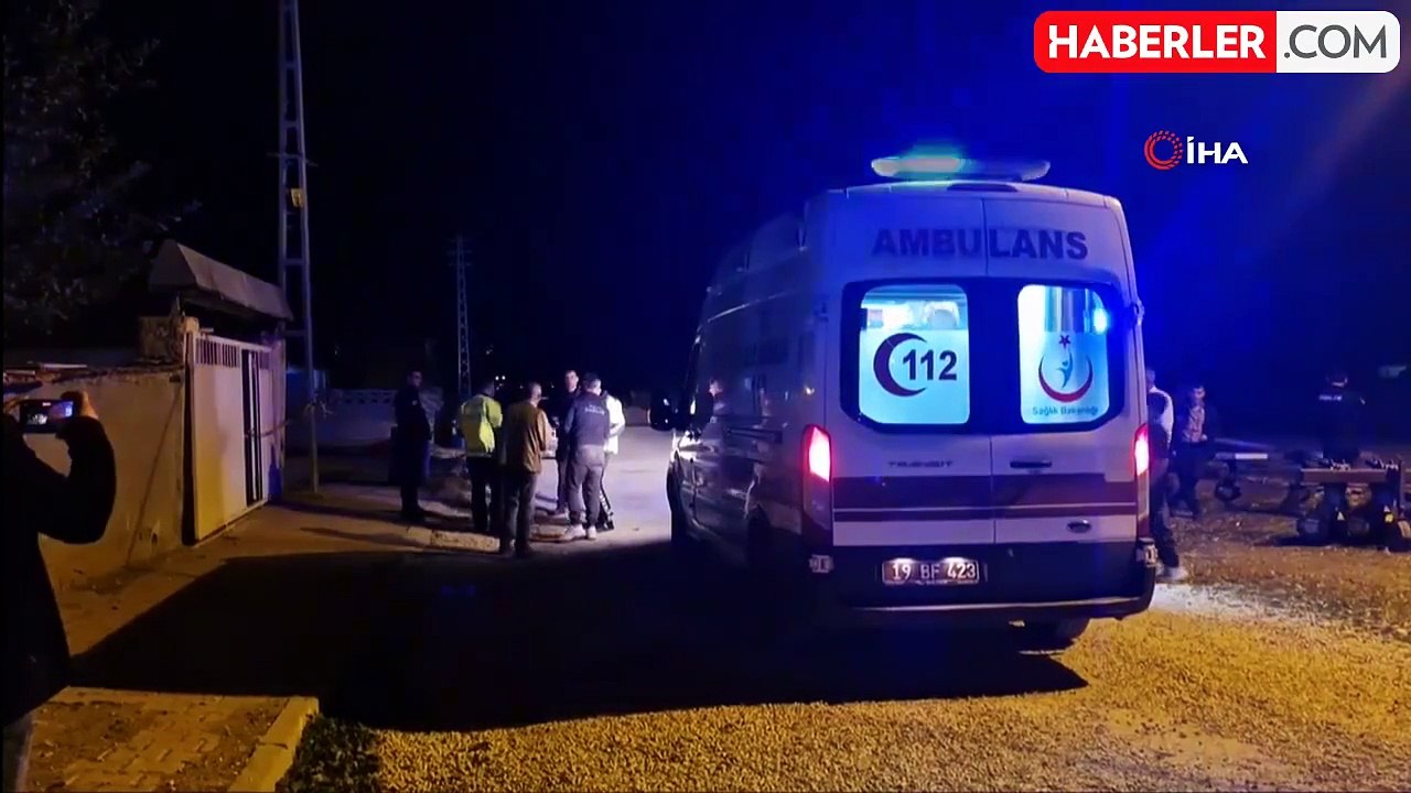 Çorum'da Evinde Silahlı Saldırıya Uğrayan Bir Kişi Yaralandı