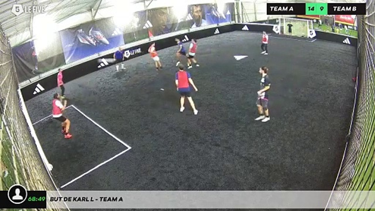 But de Karl L - Team A