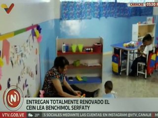 Caracas | Gobierno Bolivariano recupera en su totalidad el C.E.I.N. Lea Benchimol de Serfaty