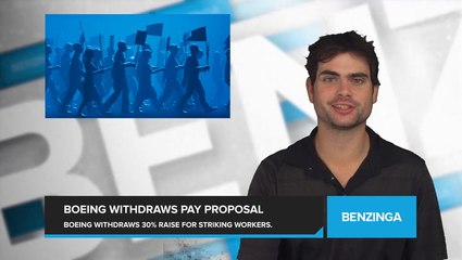 Boeing Withdraws 30% Pay Raise Offer To Over 30,000 Striking Workers After Negotiations Reach An Impasse
