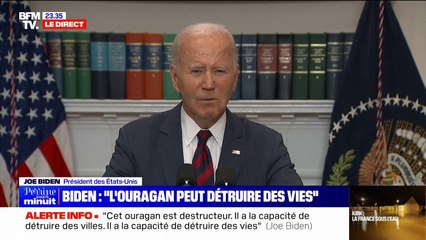 États-Unis: "L'ouragan Milton a la capacité de détruire des vies", met en garde Joe Biden