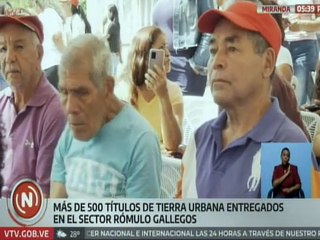 Miranda | Más de 500 personas son favorecidas con la entrega de títulos de tierra urbana