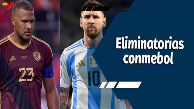 Tiempo Deportivo | Venezuela buscará sumar puntos como local ante Argentina