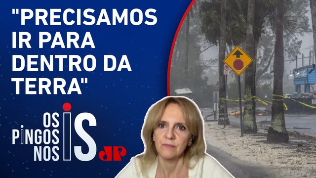 Brasileira que mora nos EUA detalha preparação da cidade para chegada do furacão Milton