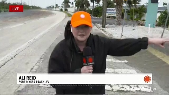 Dangerous storm surge spilling into Florida ahead of Milton landfall