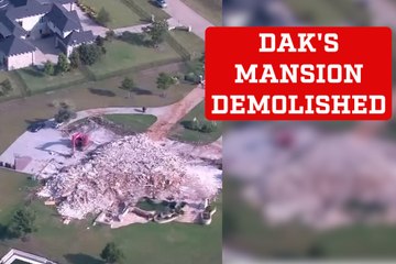 Dak Prescott's Texas mansion demolished as QB plans bold redesign after million dollar deal