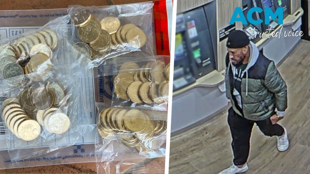 ‘Operation Bandit’ CCTV released after rare Bluey coins stolen