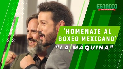 Diego Luna, Gael García, Chiquita González y otros presentan "La Máquina" | Estadio Deportes