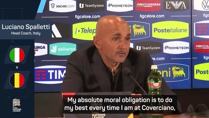 World Cup qualification a 'moral obligation' for Italy - Spalletti