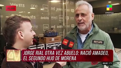 Jorge Rial contó cuándo viajará para conocer a su nuevo nieto Amadeo