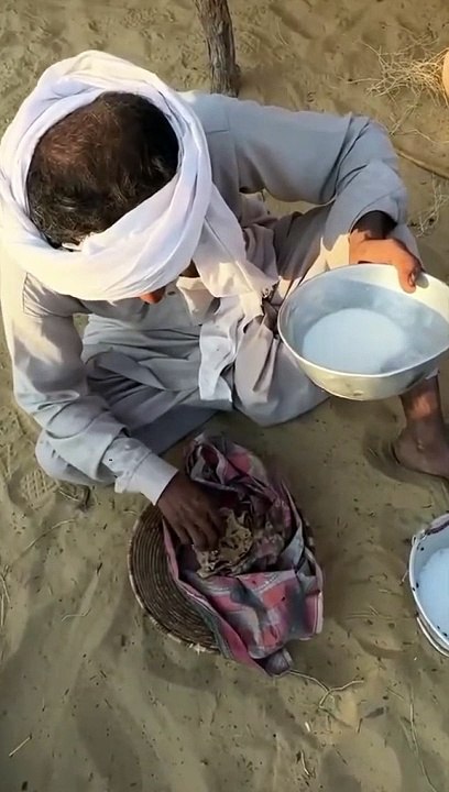 Beautiful View of Rohi Cholistan Desert, Pakistan