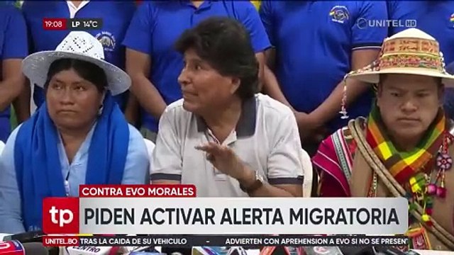 Exdiputada solicitó a la Fiscalía activar alerta migratoria contra Evo Morales 