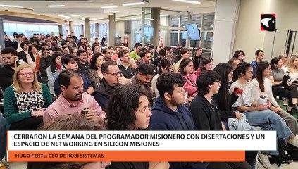 Cerraron la Semana del Programador Misionero con disertaciones y un espacio de networking en Silicon Misiones