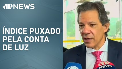Fernando Haddad sobre IPCA: “Alta da inflação em setembro é temporária”