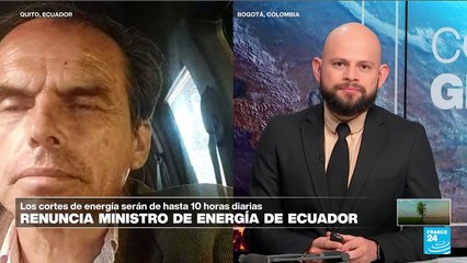 Marco Acuña: 'Es preocupante el manejo no profesional del sector energético en Ecuador'