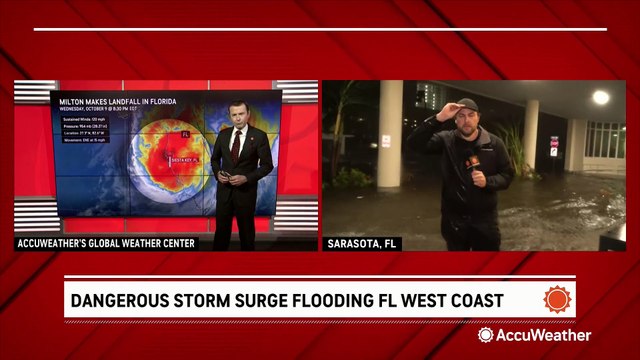 Hurricane Milton slams Florida with powerful wind and rain