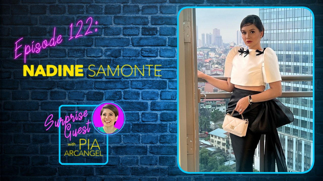 Ang biggest acting comeback ni Nadine Samonte! | Surprise Guest with Pia Arcangel