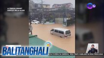 Biyahe ng ilang sasakyan, naudlot matapos bahain ang kalsada | Balitanghali