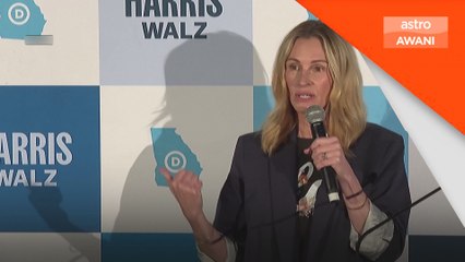 Julia Roberts bantu kempen Kamala Harris di Georgia