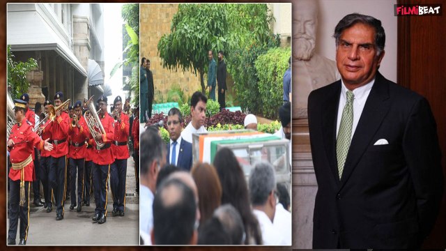 Ratan Tata passes away: राजकीय सम्मान के साथ निकाली गई रतन टाटा की अंतिम यात्रा, Emotional हुए लोग