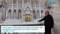 Father Damien Locke at Saints Mary and Joseph Cathedral Armidale