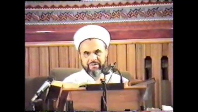 Merhum Prof.Dr.Mahmud Esad Coşan'ın 29 Eylül 1991'deki Hadis Sohbeti (İskenderpaşa Camii).