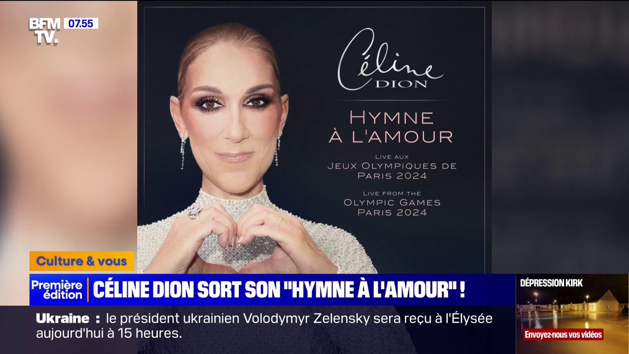 La reprise de "L'hymne à l'amour" de Céline Dion lors de la cérémonie d'ouverture des JO enfin disponible