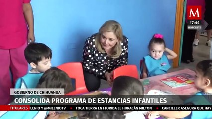 Gobernadora Maru Campos consolida programa de estancias infantiles en Chihuahua